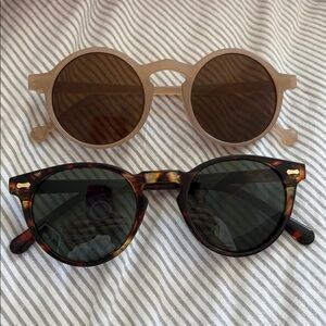 Stylish Round Sunglasses Set